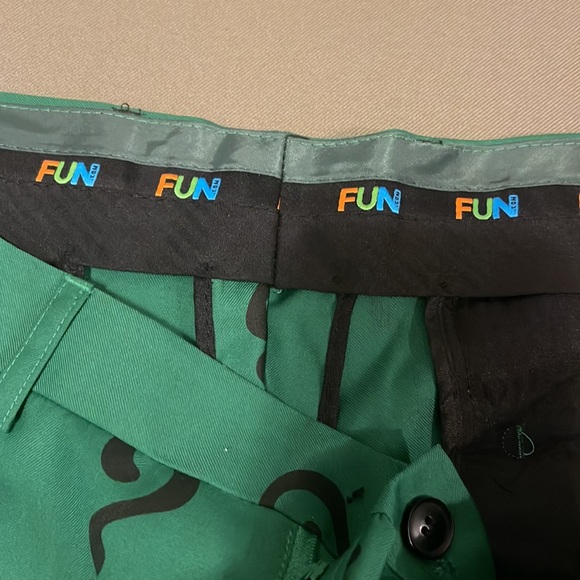 BATMAN FUN FUN  Super Cute  Green color Mens Pants size 34” - Picture 4 of 16